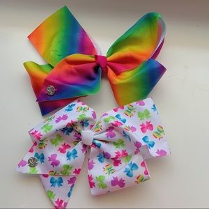 Jojo Siwa Bows (rainbow and bow)